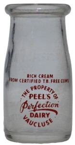 Milk - Peel's Perfection Dairy Vaucluse