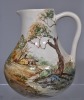 Coo-ee Pottery - Large Scenic Jug - 2