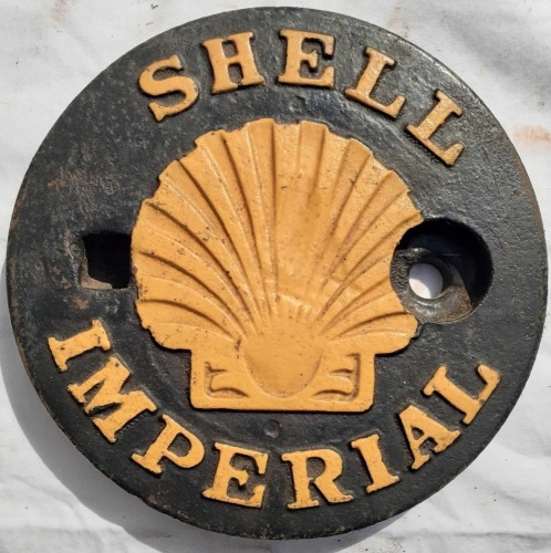 Fuel Tank Cover - Shell Imperial