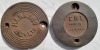 Fuel Tank Covers x2 - Hawkins & ERL