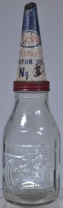 Oil Bottle Castrol Quart Esso top