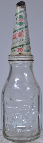 Oil Bottle Castrol Quart