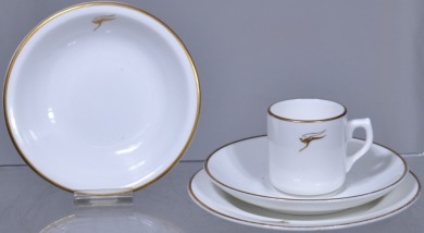 Qantas Cabin Crockery