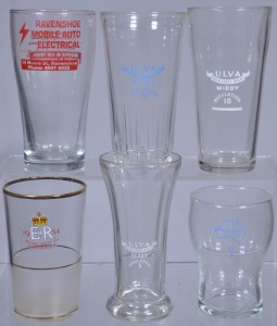 Group Lot Beer Glasses