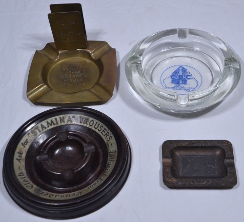 Advertising Ashtray - Palings, Stamina, CBA