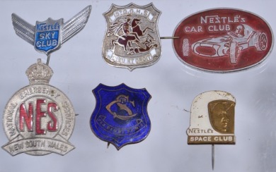 Badges x6 - Nestle and St George Hospital