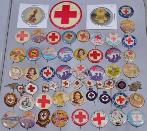 Badges - Red Cross and Salvation Army