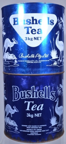 Tins x2 - Bushells Australiana Tins