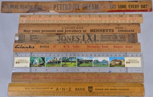 Advertising Rulers x8